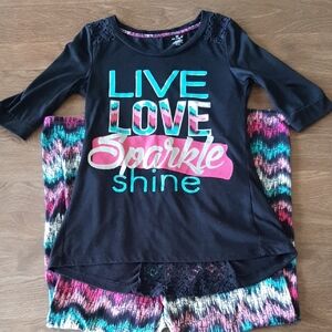 One Step Up Girls Top And Leggings